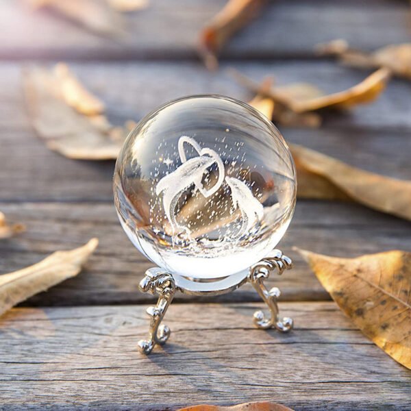 Crystal Ball 3D Laser Inner Carving